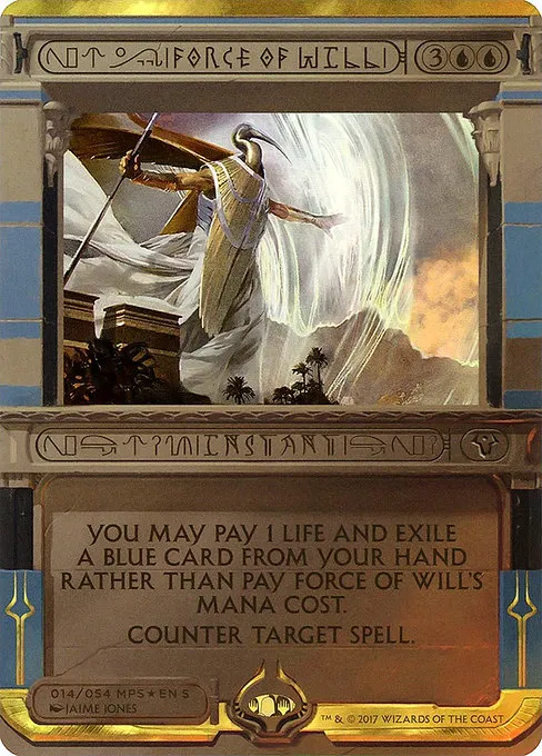 Force of Will · Amonkhet Invocations 14/54