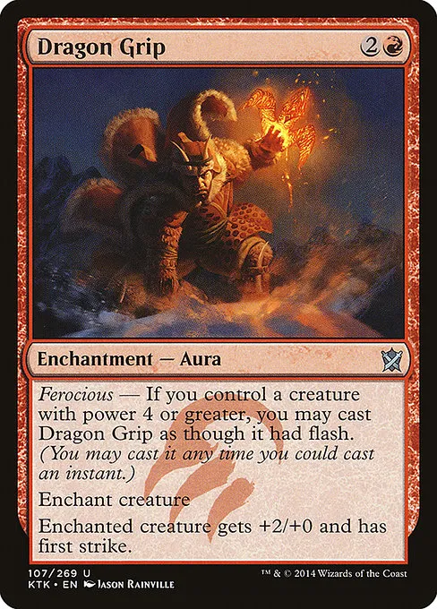 Dragon Grip · Khans of Tarkir 107/293