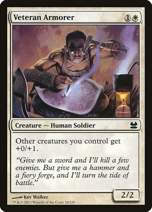 Veteran Armorer · Modern Masters 34/229