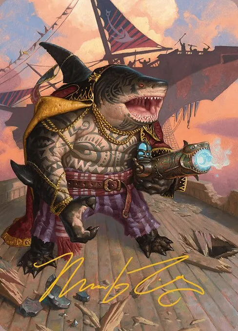 Captain Howler, Sea Scourge // Captain Howler, Sea Scourge · Aetherdrift Art Series 4/54