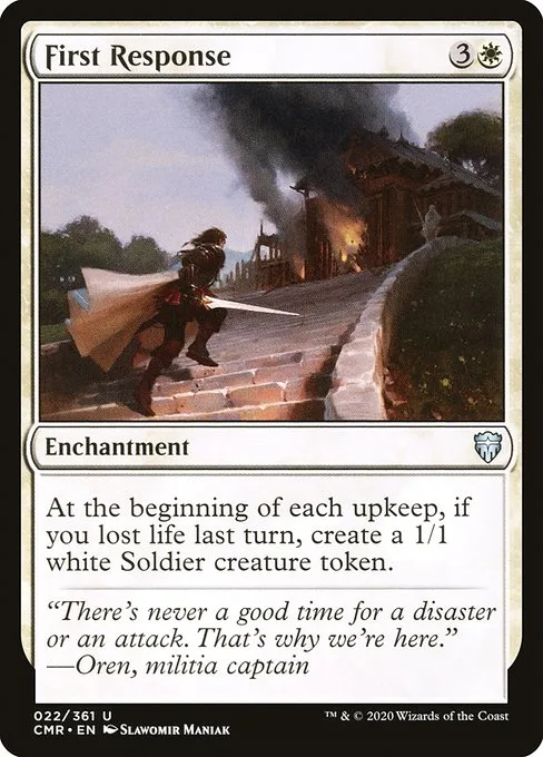 First Response · Commander Legends 22/718