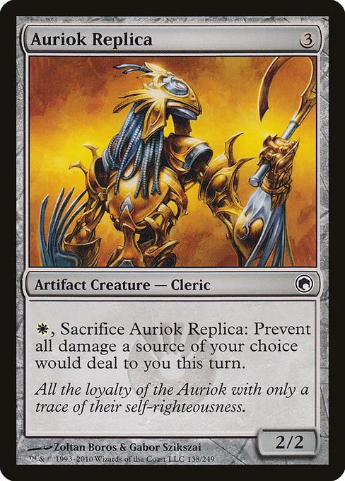 Auriok Replica · Scars of Mirrodin 138/249