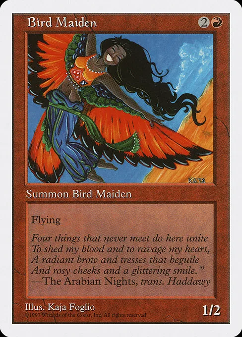 Bird Maiden · Fifth Edition 211/460