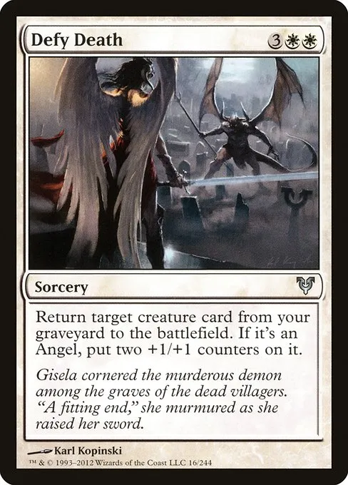 Defy Death · Avacyn Restored 16/244