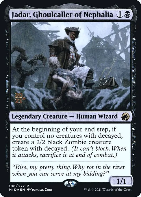 Jadar, Ghoulcaller of Nephalia · Innistrad: Midnight Hunt Promos 108s/155