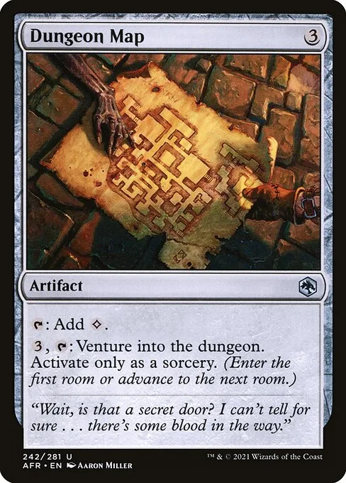 Dungeon Map · Adventures in the Forgotten Realms 242/424