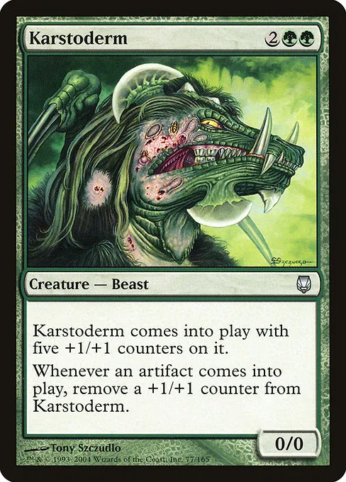Karstoderm · Darksteel 77/165