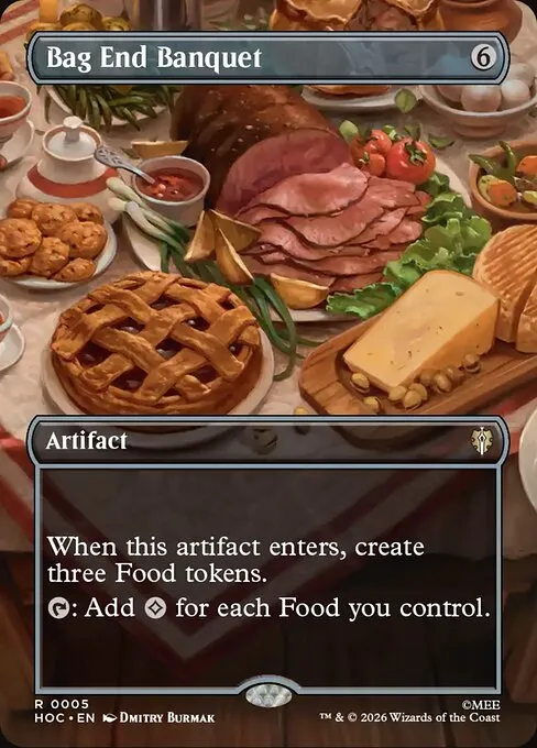 Bag End Banquet · The Hobbit Commander 5/7