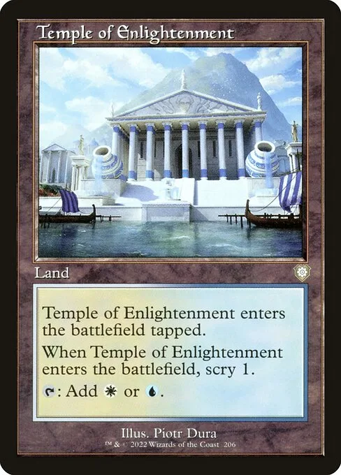 Temple of Enlightenment · The Brothers' War Commander 206/209