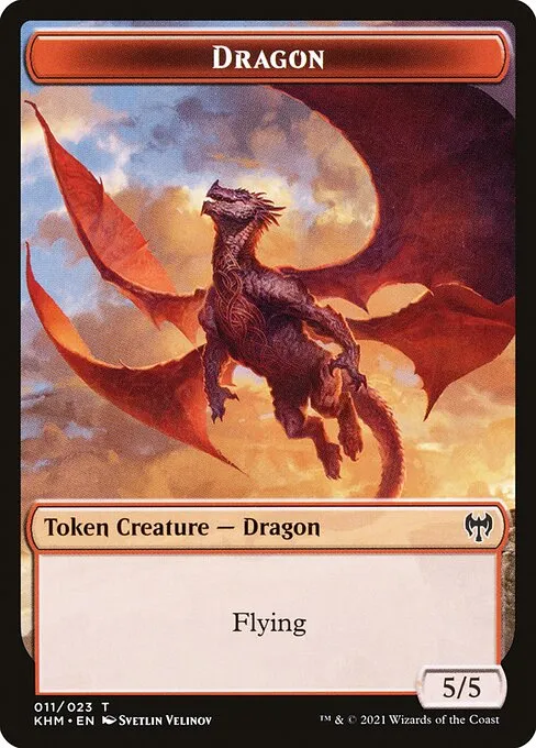 Dragon · Kaldheim Tokens 11/23