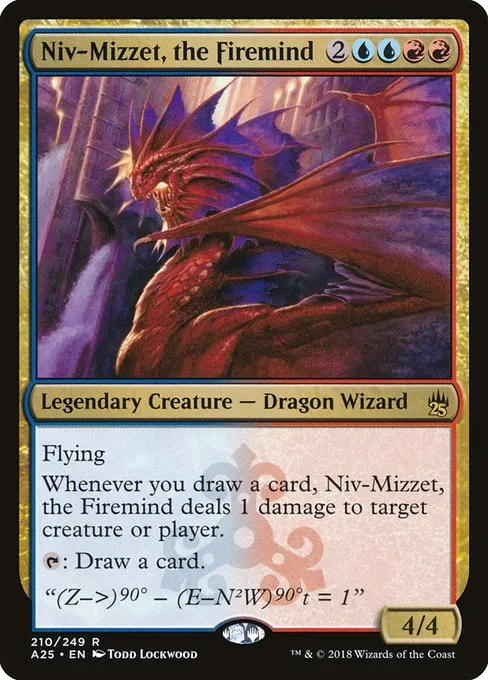 Niv-Mizzet, the Firemind · Masters 25 210/249