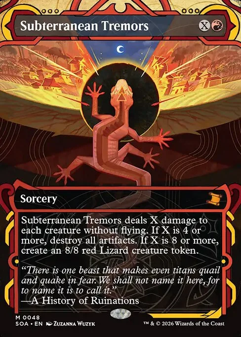 Subterranean Tremors · Secrets of Strixhaven Mystical Archive 48/195