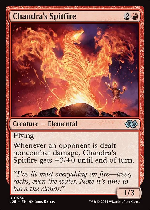 Chandra's Spitfire · Foundations Jumpstart 530/779