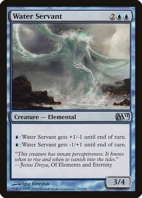 Water Servant · Magic 2011 80/249