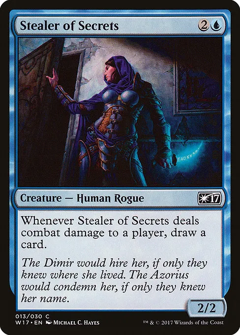 Stealer of Secrets · Welcome Deck 2017 13/30