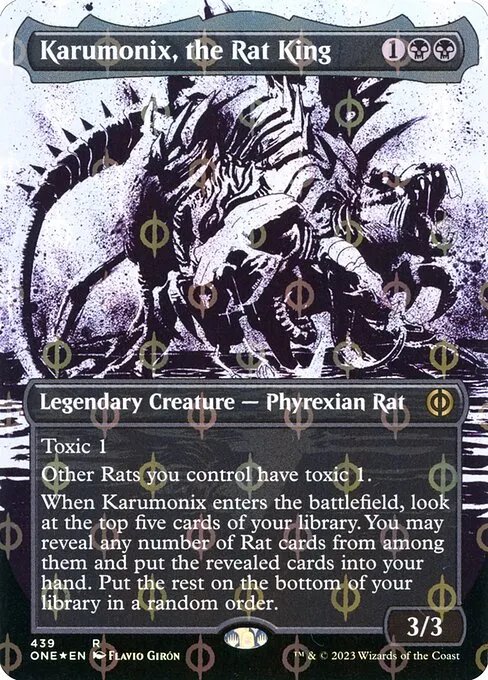 Karumonix, the Rat King · Phyrexia: All Will Be One 439/479