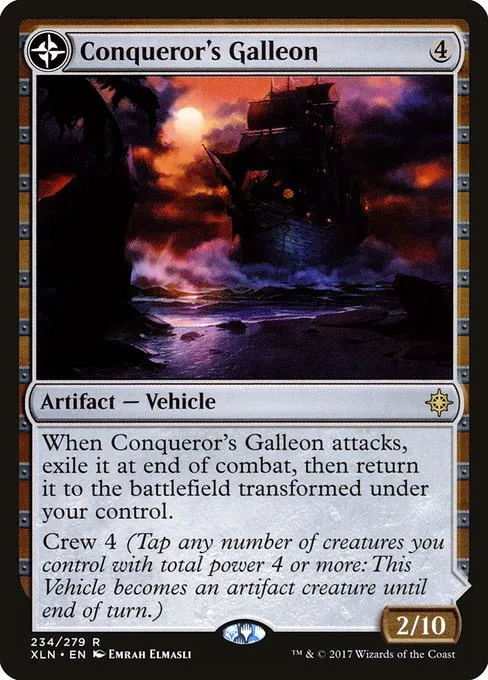 Conqueror's Galleon // Conqueror's Foothold · Ixalan 234/289