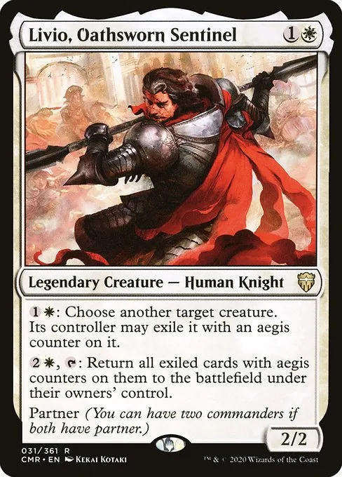 Livio, Oathsworn Sentinel · Commander Legends 31/718