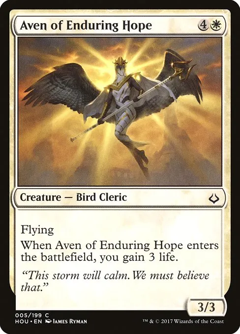 Aven of Enduring Hope · Hour of Devastation 5/209