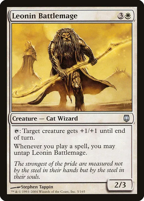 Leonin Battlemage · Darksteel 5/165
