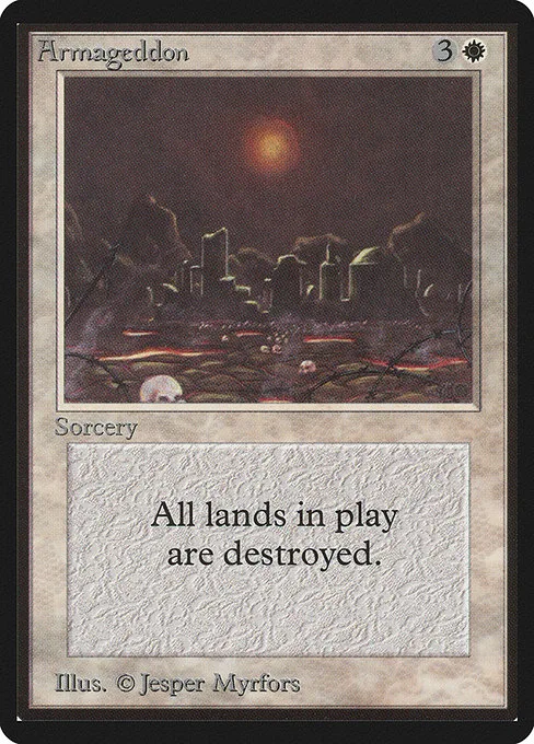 Armageddon · Limited Edition Beta 2/302