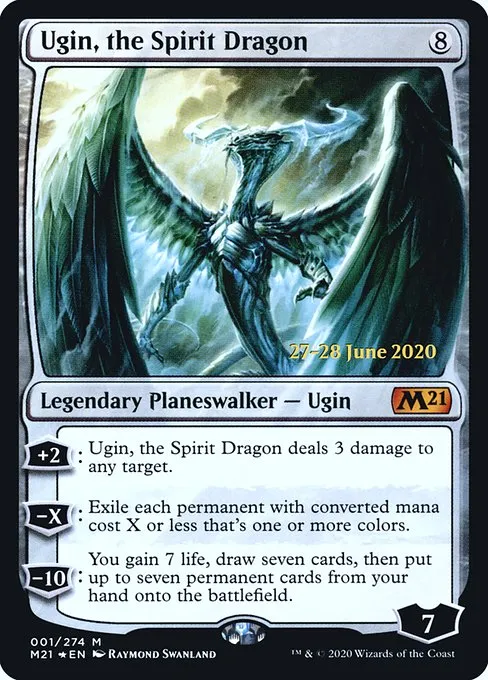 Ugin, the Spirit Dragon · Core Set 2021 Promos 1s/137