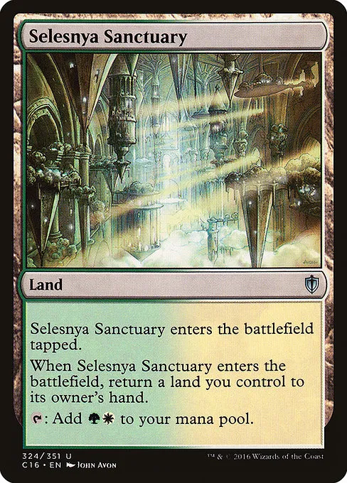 Selesnya Sanctuary · Commander 2016 324/351