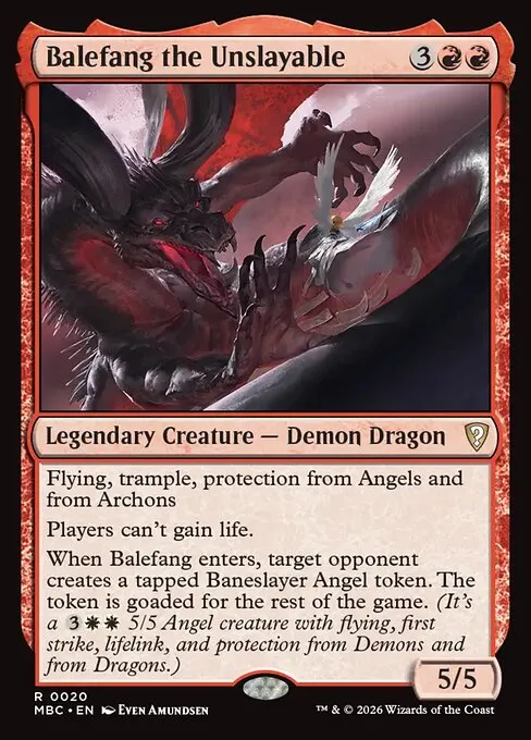 Balefang the Unslayable · Mystery Booster: Commander Edition 20/2