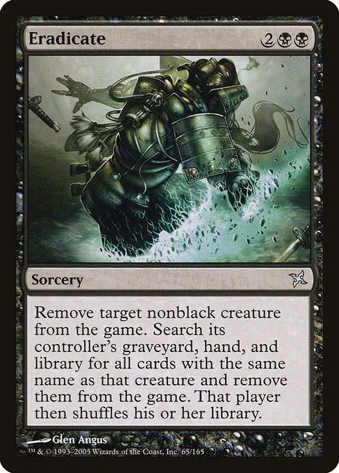 Eradicate · Betrayers of Kamigawa 65/165