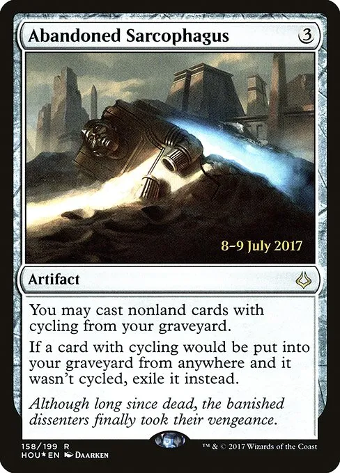 Abandoned Sarcophagus · Hour of Devastation Promos 158s/62