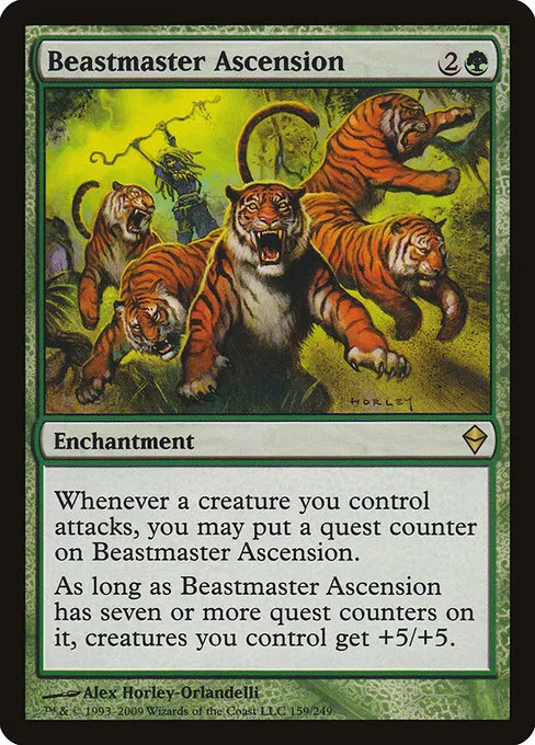 Beastmaster Ascension · Zendikar 159/269
