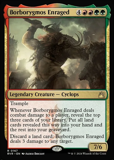Borborygmos Enraged · Ravnica Remastered 167/531