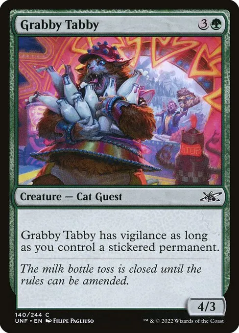 Grabby Tabby · Unfinity 140/639