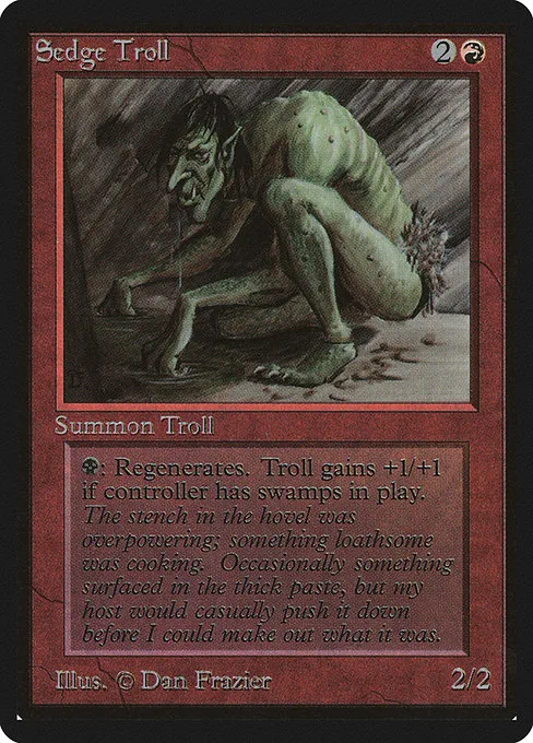 Sedge Troll · Limited Edition Beta 173/302