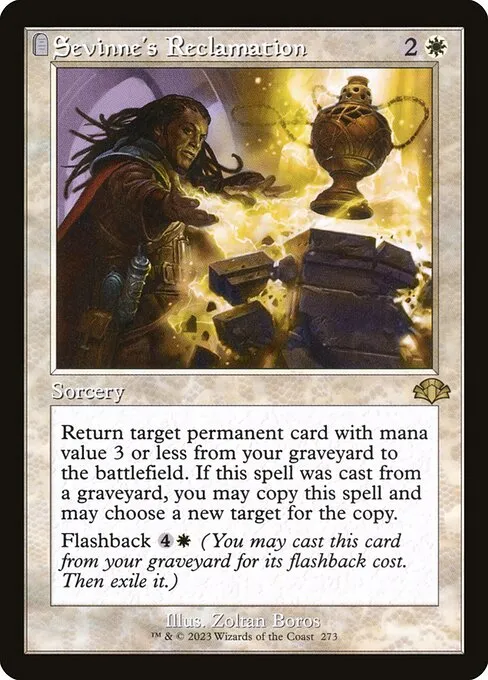 Sevinne's Reclamation · Dominaria Remastered 273/457