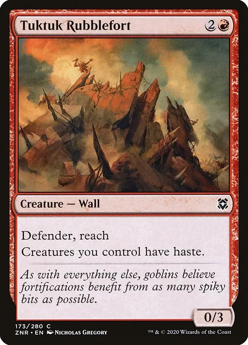 Tuktuk Rubblefort · Zendikar Rising 173/407