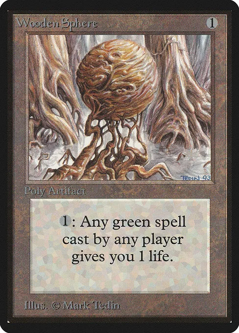 Wooden Sphere · Limited Edition Beta 277/302