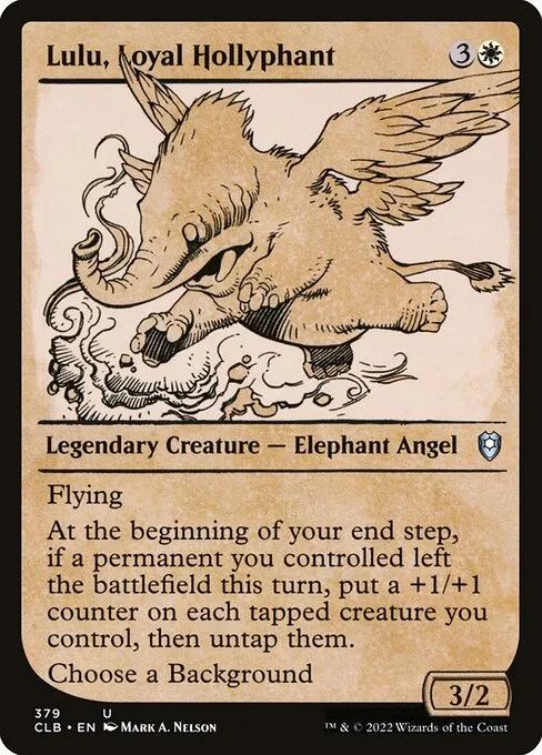 Lulu, Loyal Hollyphant · Commander Legends: Battle for Baldur's Gate 379/936
