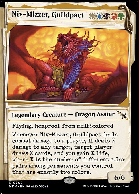 Niv-Mizzet, Guildpact · Murders at Karlov Manor 368/451