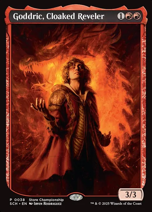 Goddric, Cloaked Reveler · Store Championships 38/50