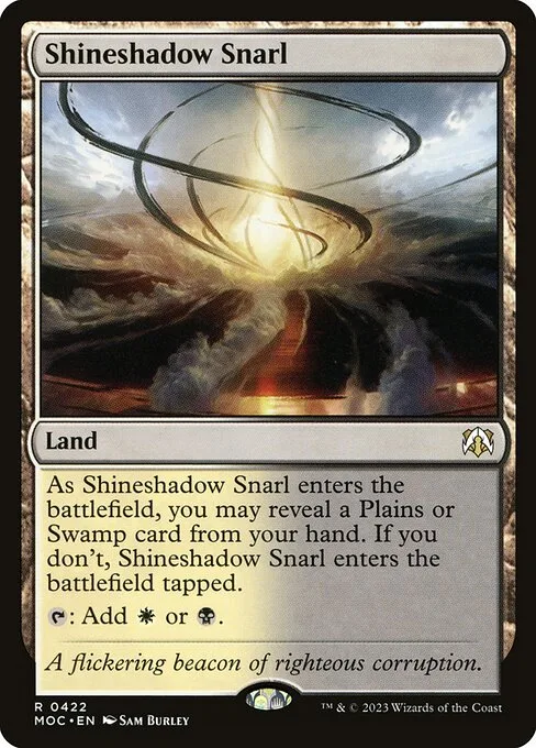 Shineshadow Snarl · March of the Machine Commander 422/450