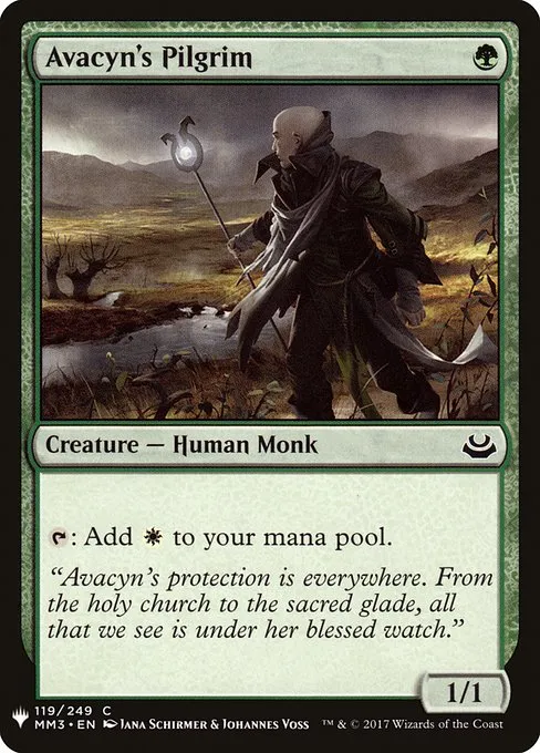 Avacyn's Pilgrim · The List MM3-119/5050