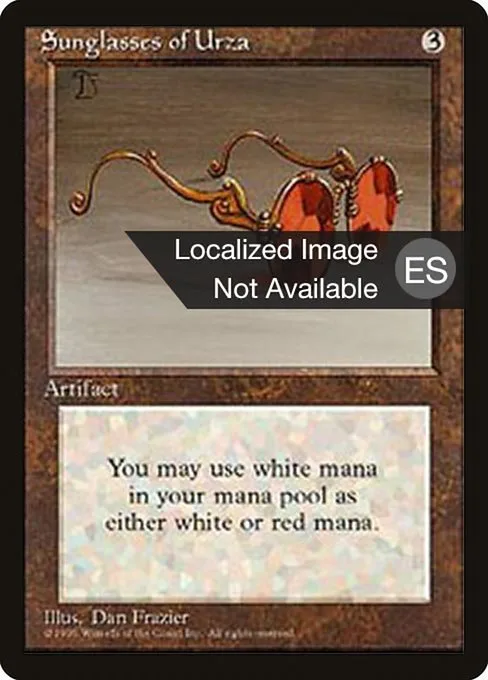 Sunglasses of Urza · Fourth Edition Foreign Black Border 347/378