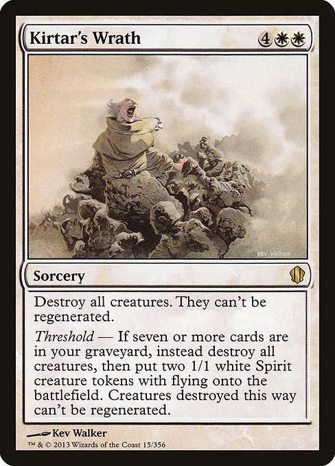 Kirtar's Wrath · Commander 2013 15/356