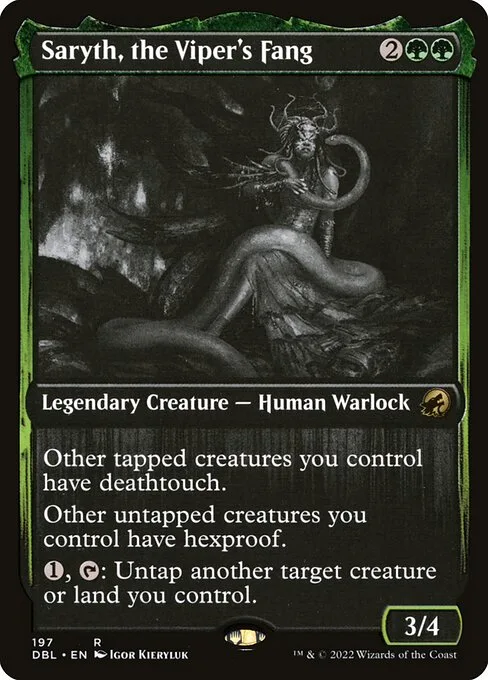Saryth, the Viper's Fang · Innistrad: Double Feature 197/535