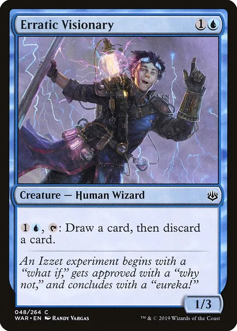 Erratic Visionary · War of the Spark 48/312