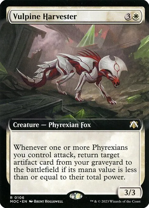 Vulpine Harvester · March of the Machine Commander 106/450