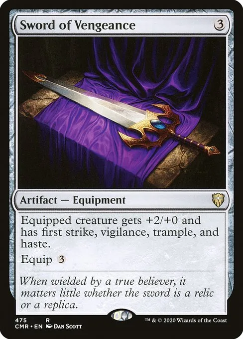 Sword of Vengeance · Commander Legends 475/718