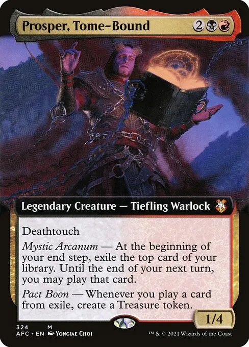 Prosper, Tome-Bound · Forgotten Realms Commander 324/331