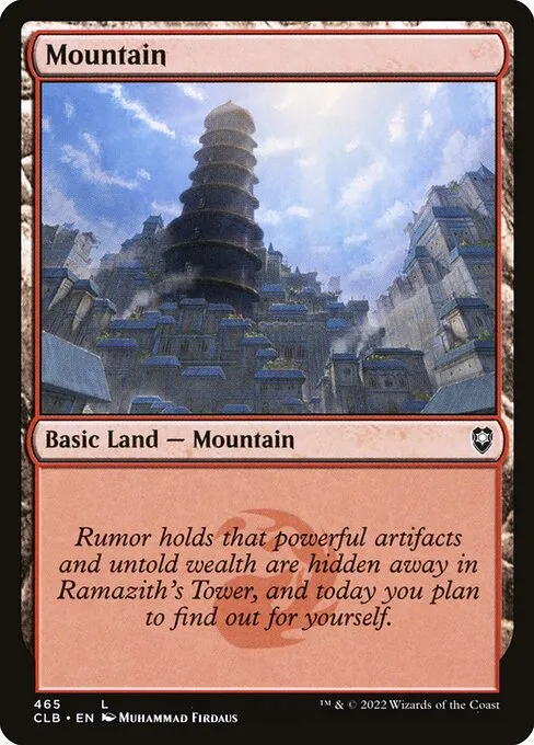 Mountain · Commander Legends: Battle for Baldur's Gate 465/936